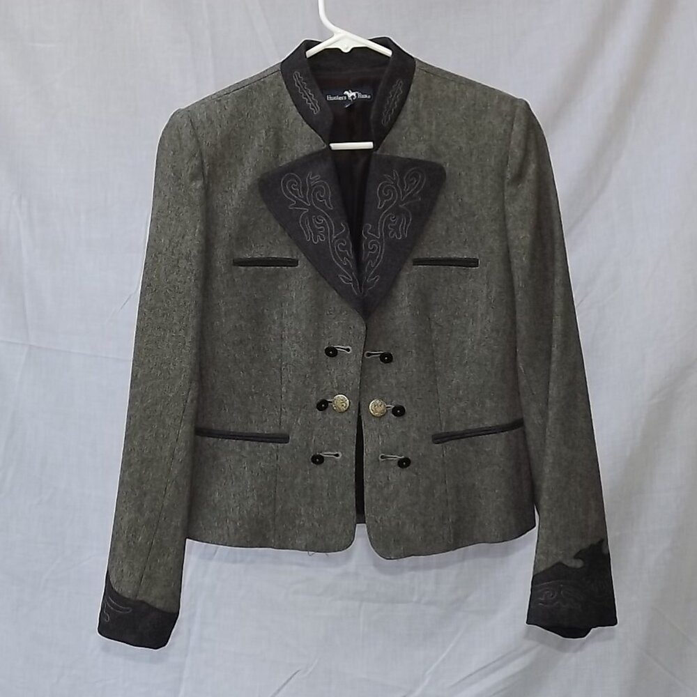 Vintage Hunters Run Nehru Jacket  size 10